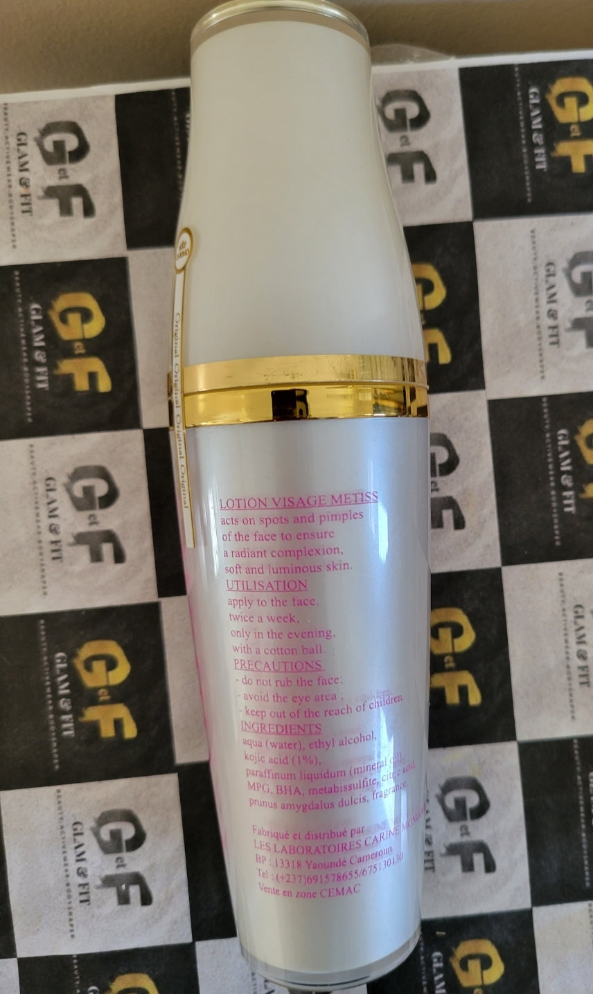 Lotion de visage carimo metiss
