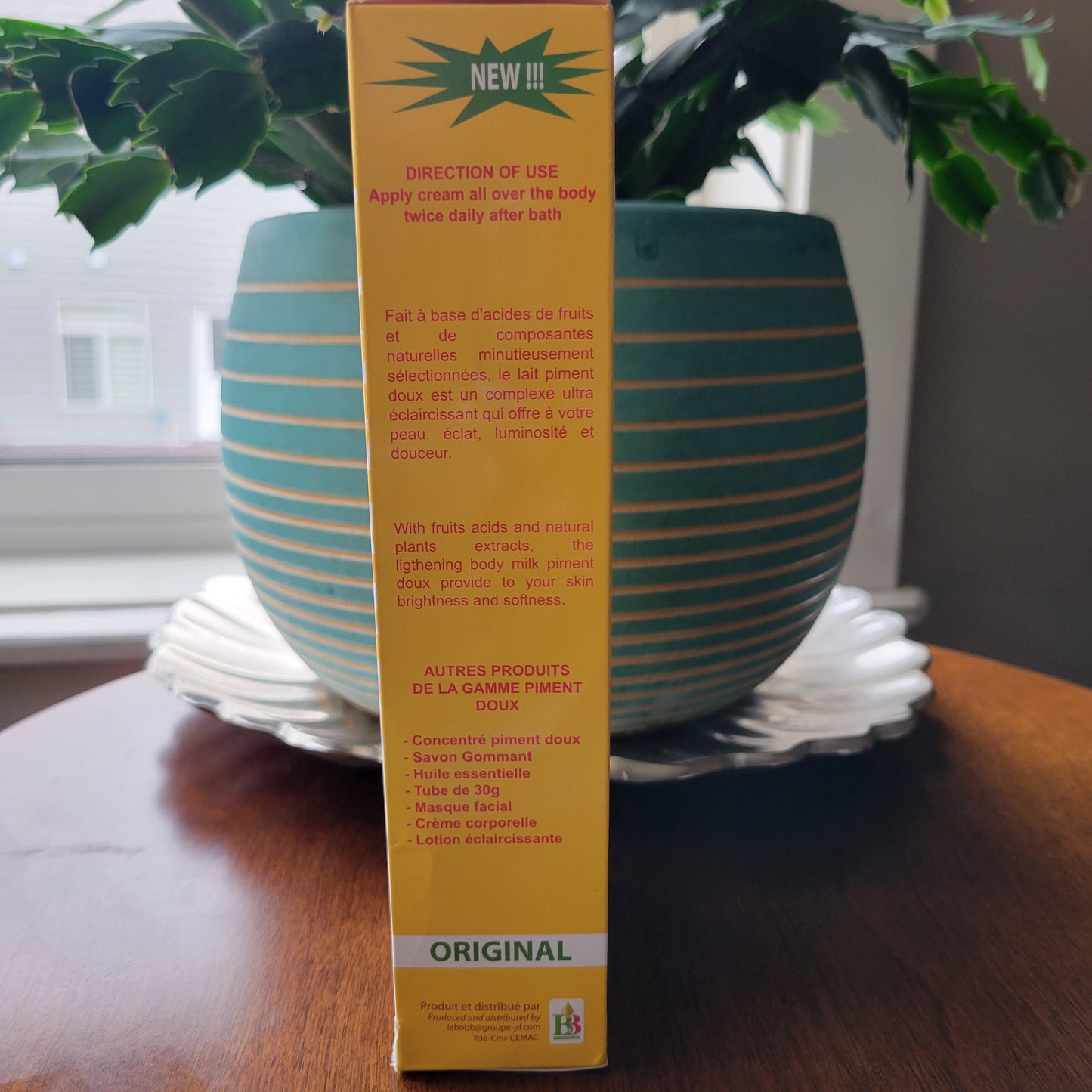 Piment doux lightening body lotion