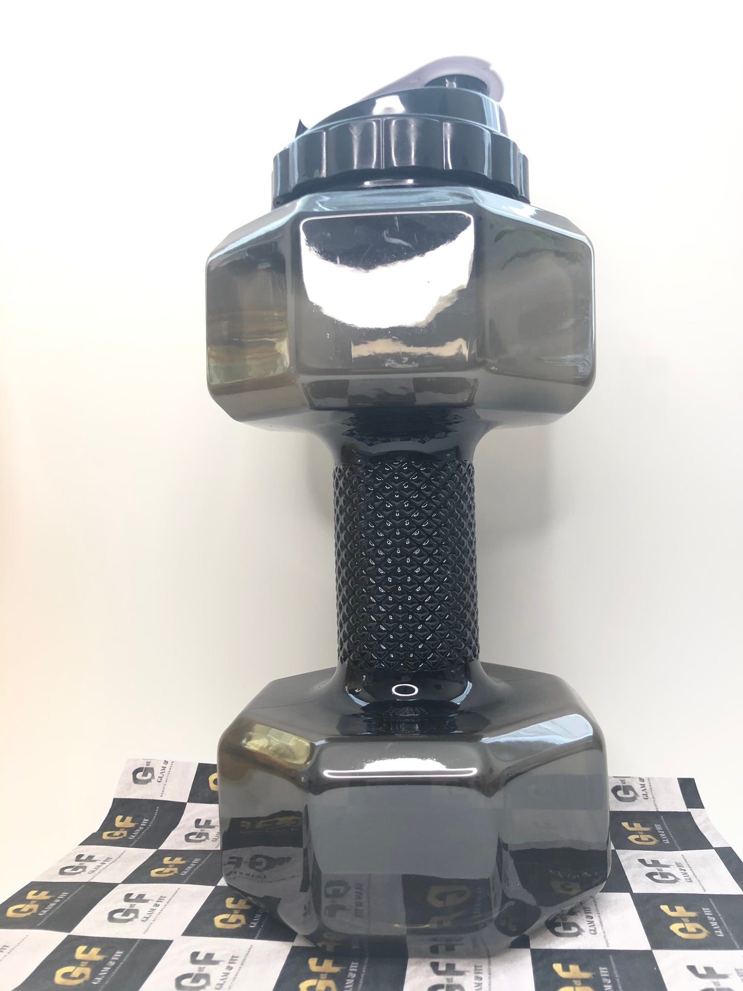 Plastic Dumbbell Water Bottle