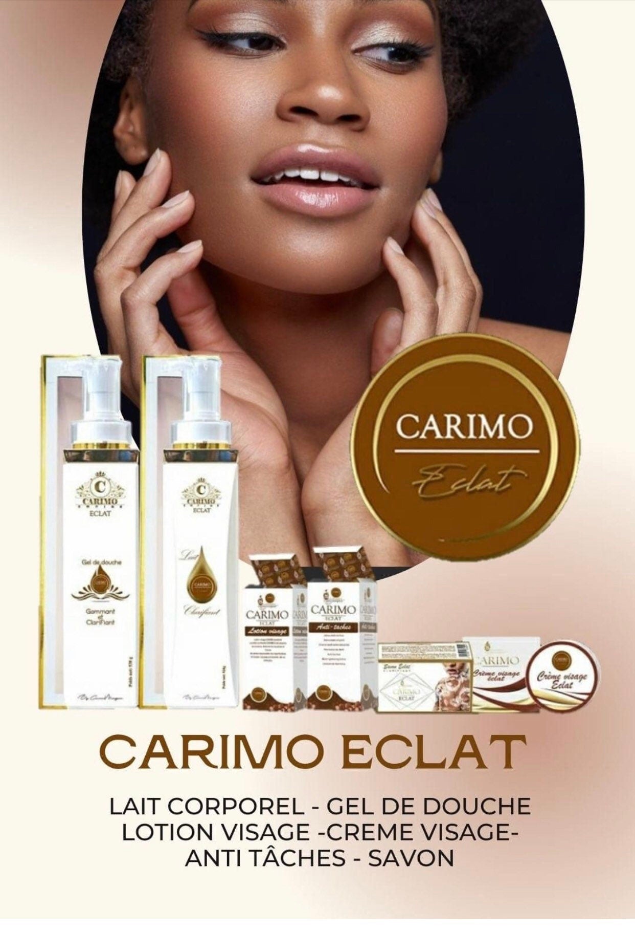 Gamme Teint Caramel Carimo Éclat