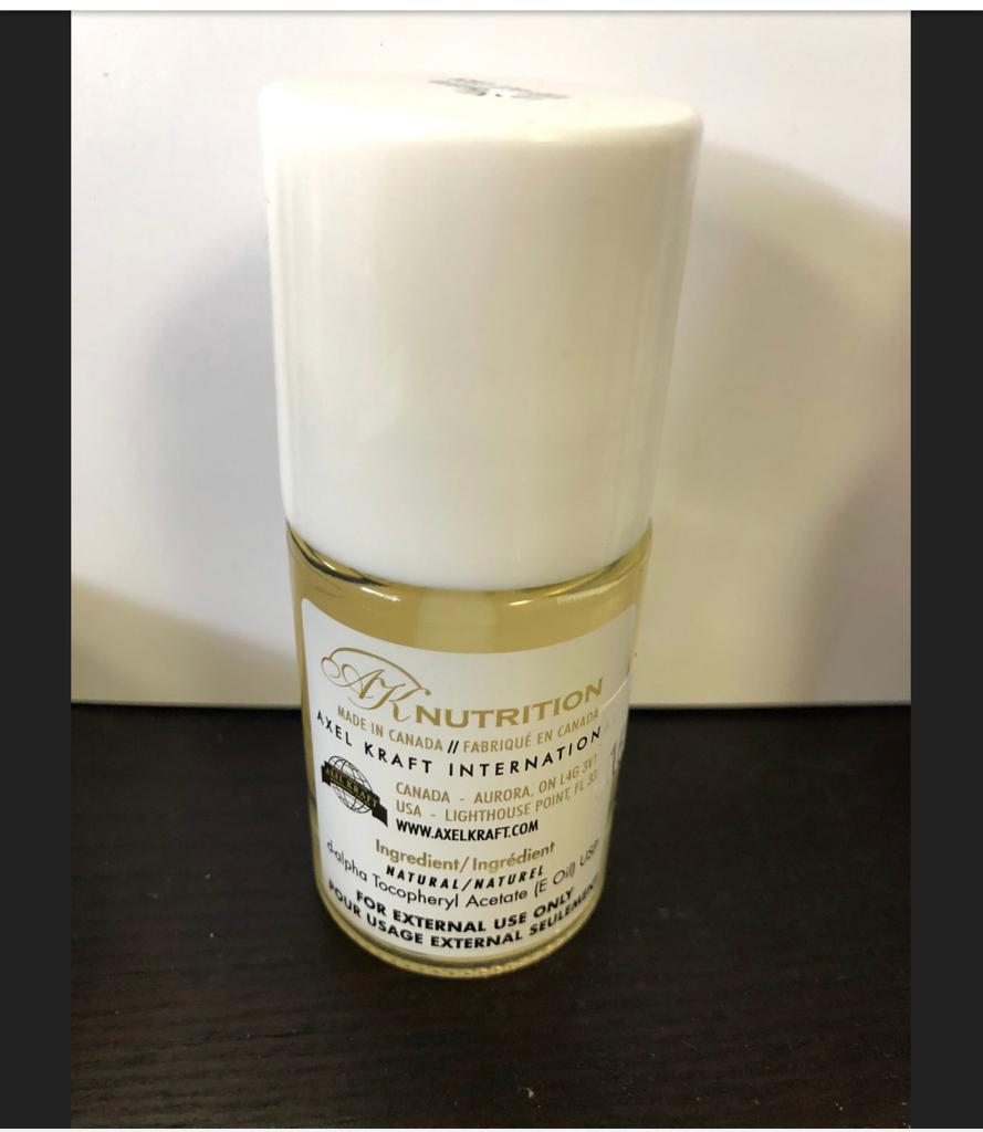 Pure skin oil vitamin E