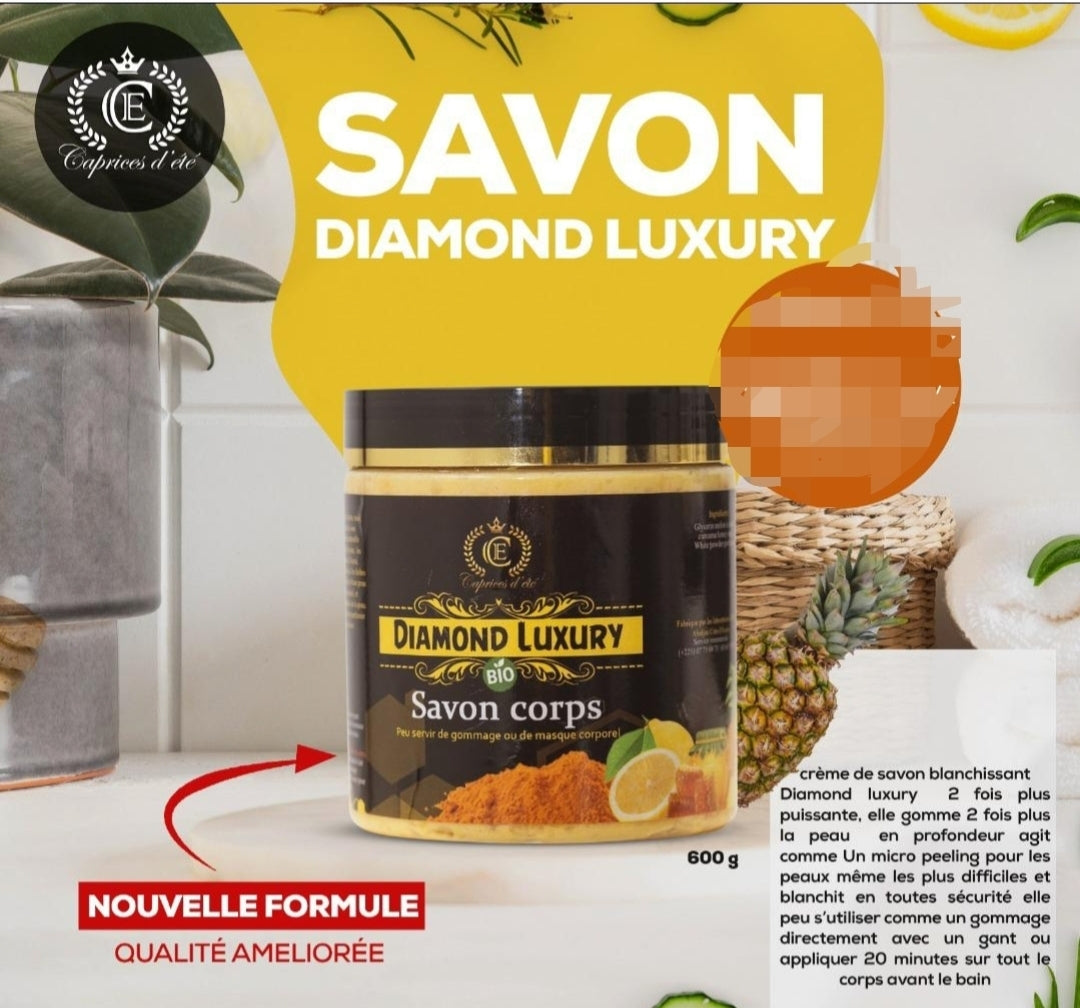 Diamond luxury soap