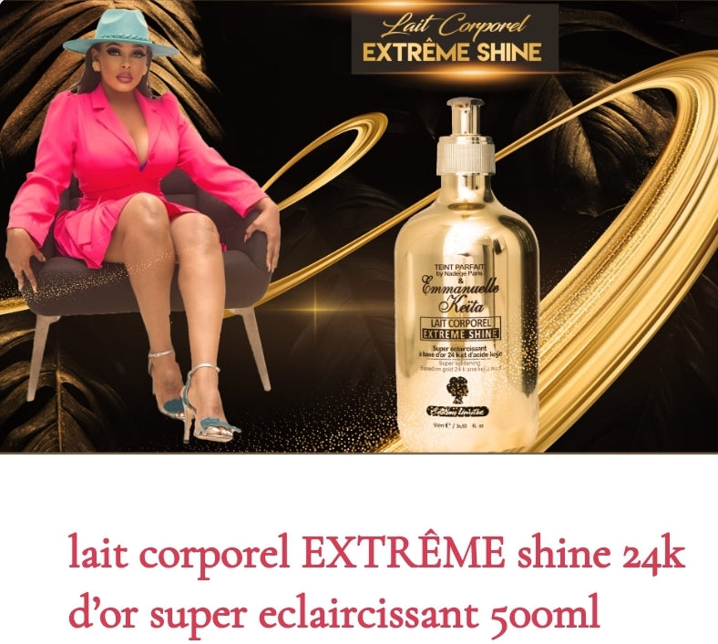 Extreme shine 24k body lotion
