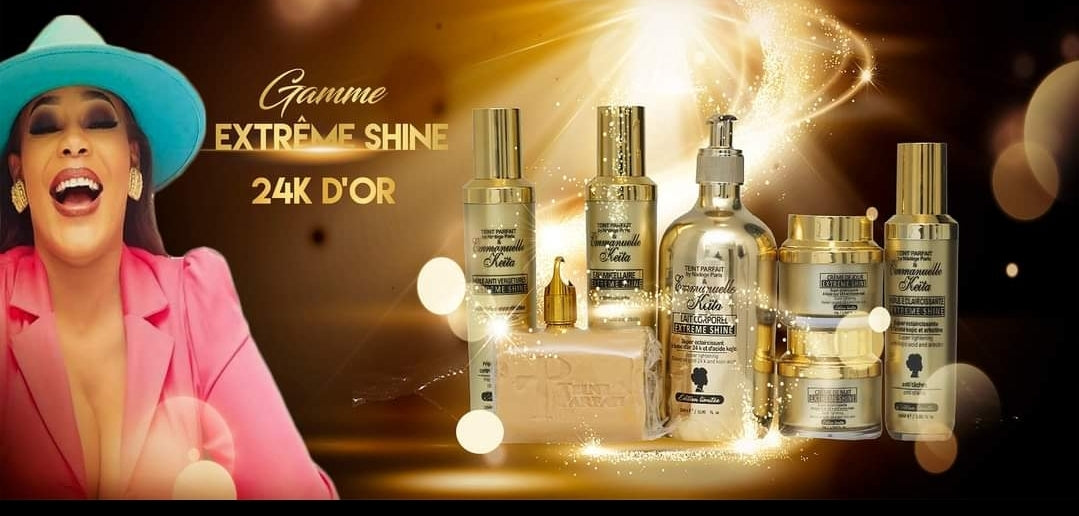 Extreme shine 24k gold set
