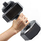 Plastic Dumbbell Water Bottle