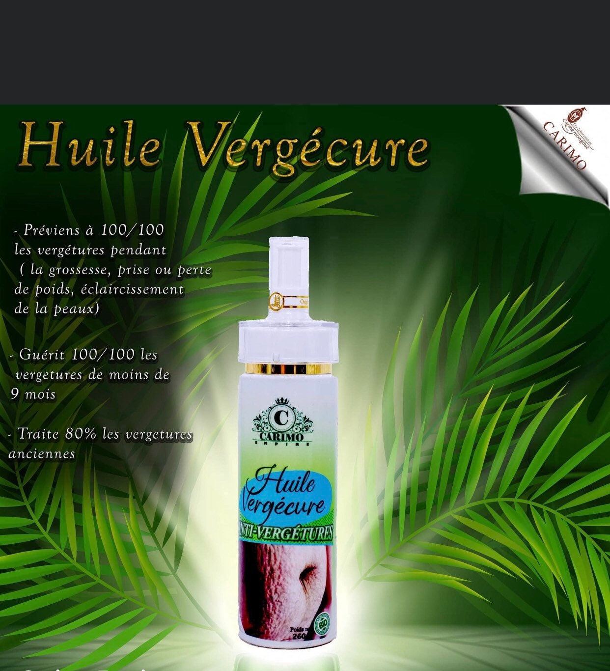 Carimo Stretch Marks Oil